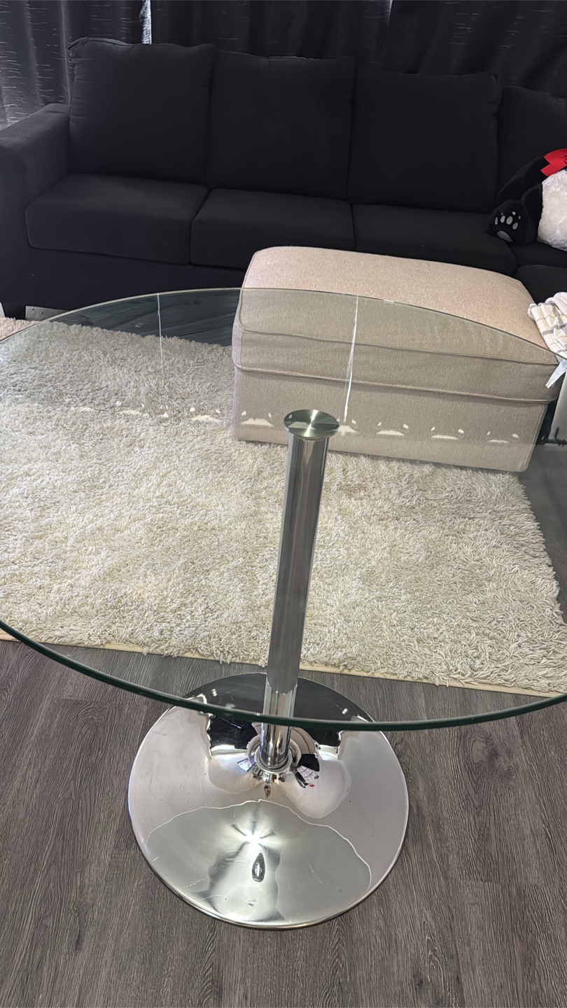 Glass Top Coffee Table - photo 2