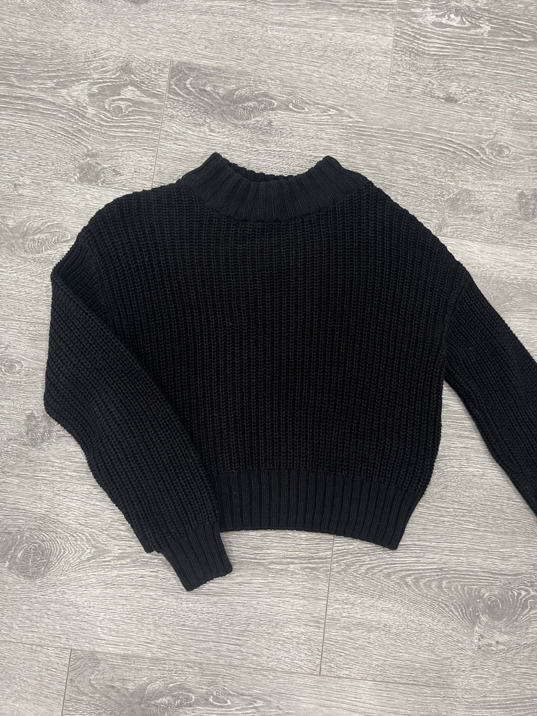 Black Knit Sweater