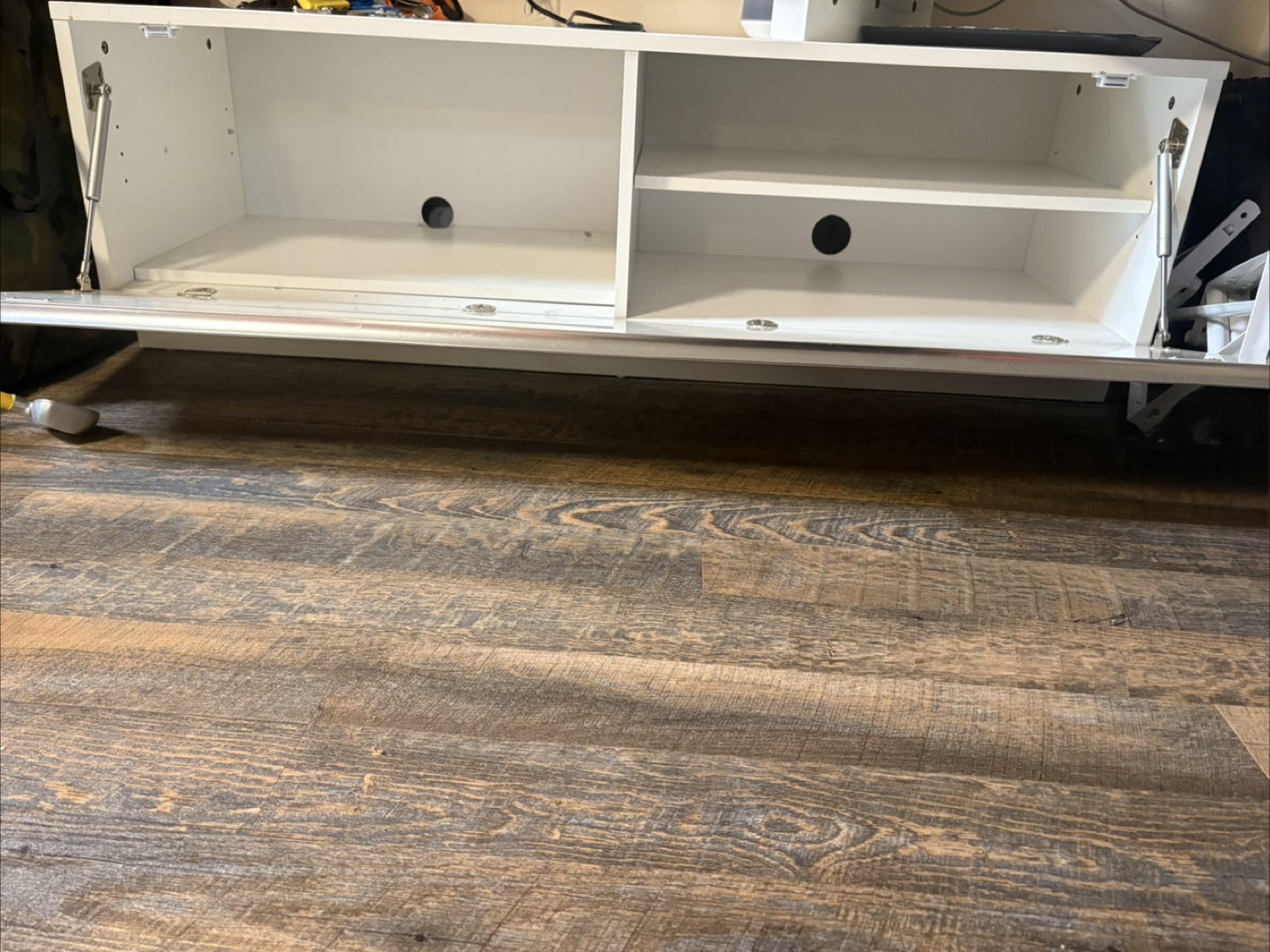 White TV Stand/Console - photo 4