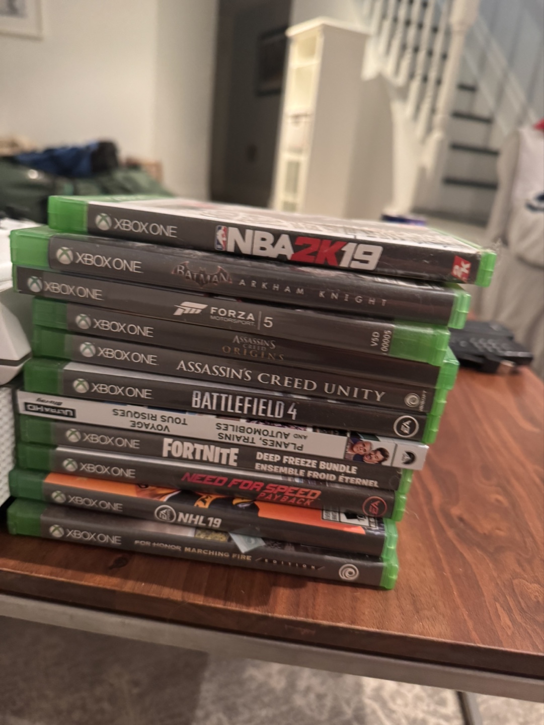 Xbox One S Console with Games & Controllers