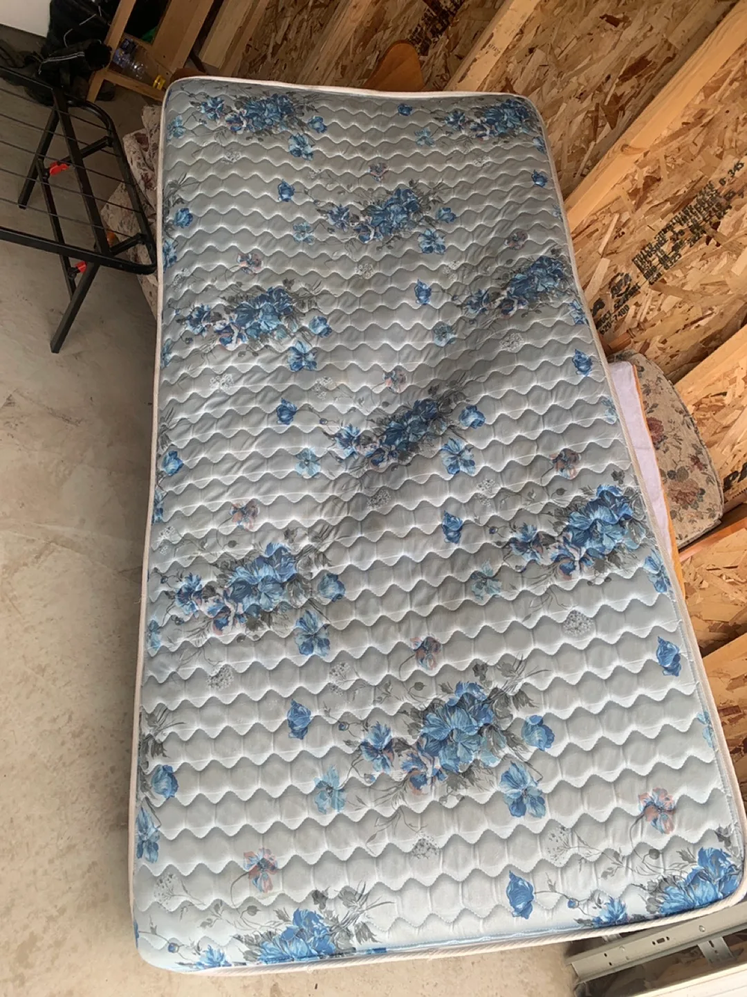 Floral Pattern Single Mattress