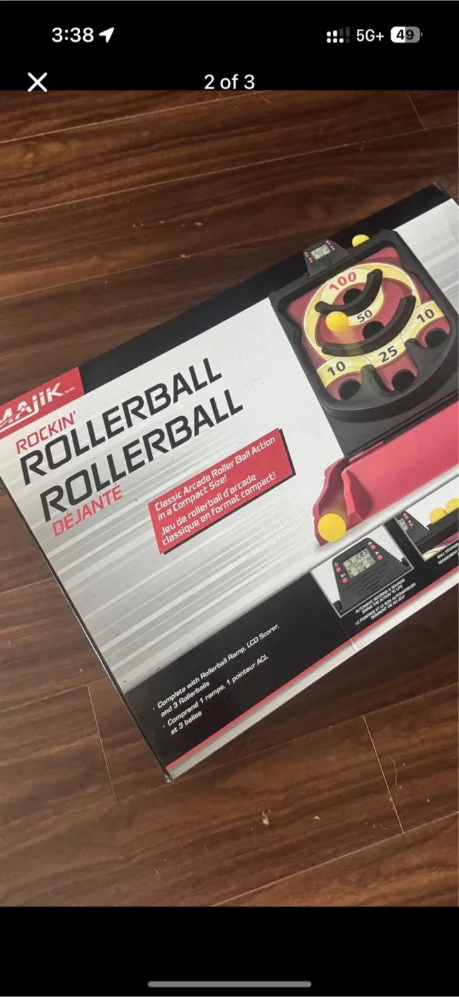 Majik Rockin' Rollerball Arcade Game - Déjanté thumbnail