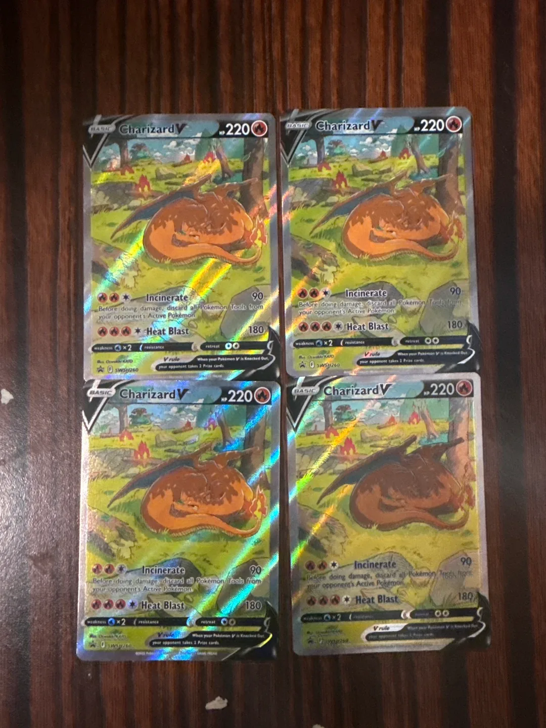 Charizard V Pokemon Card thumbnail