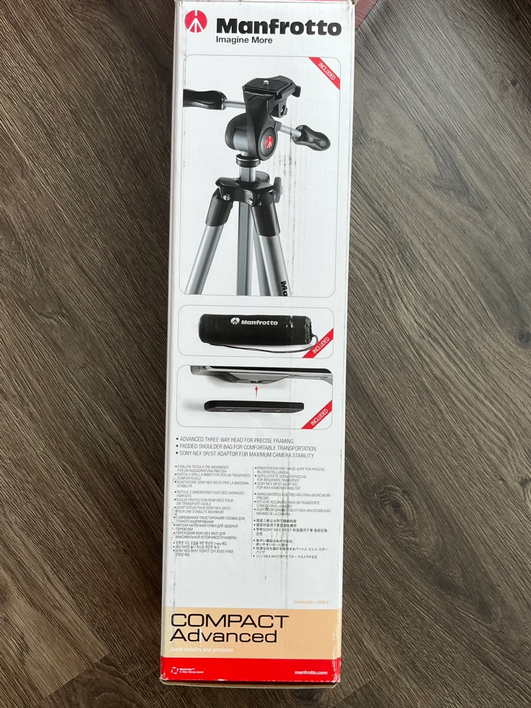 Manfrotto Compact Advanced Tripod image indicator(3)