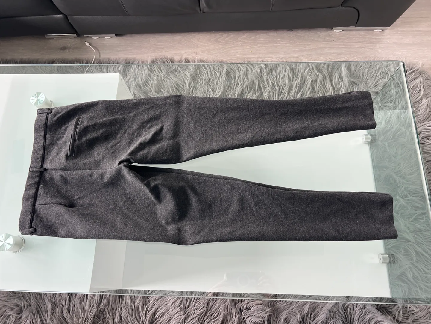 Zara Woman Grey Pants - Size S image indicator(2)