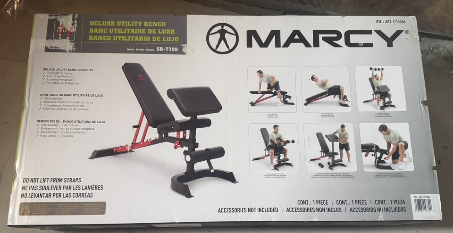 Marcy Deluxe Utility Bench SB-7799