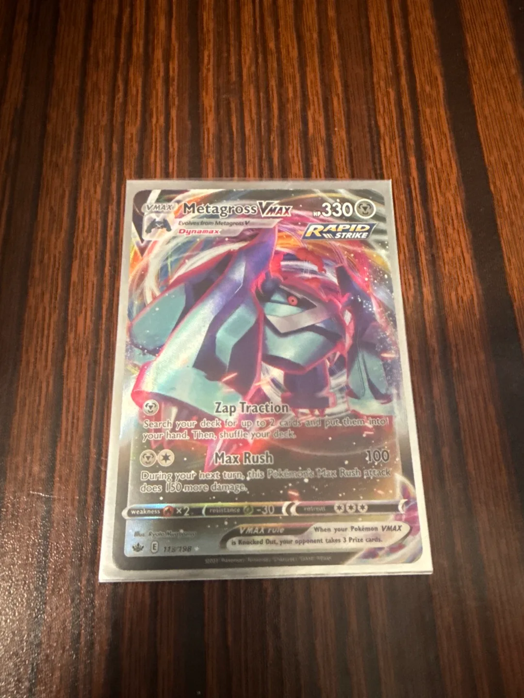 Metagross VMAX Pokemon Card thumbnail