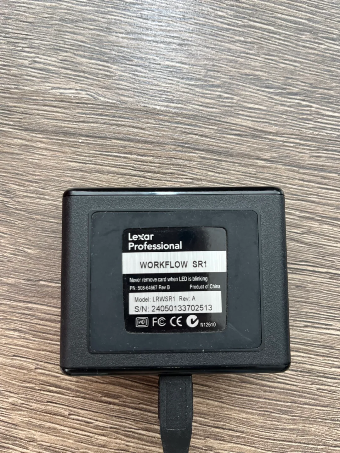 Lexar Professional Workflow SR1 Reader image indicator(3)