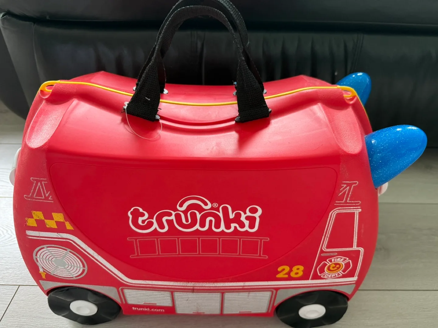 Trunki Ride-On Suitcase - Fire Engine Design