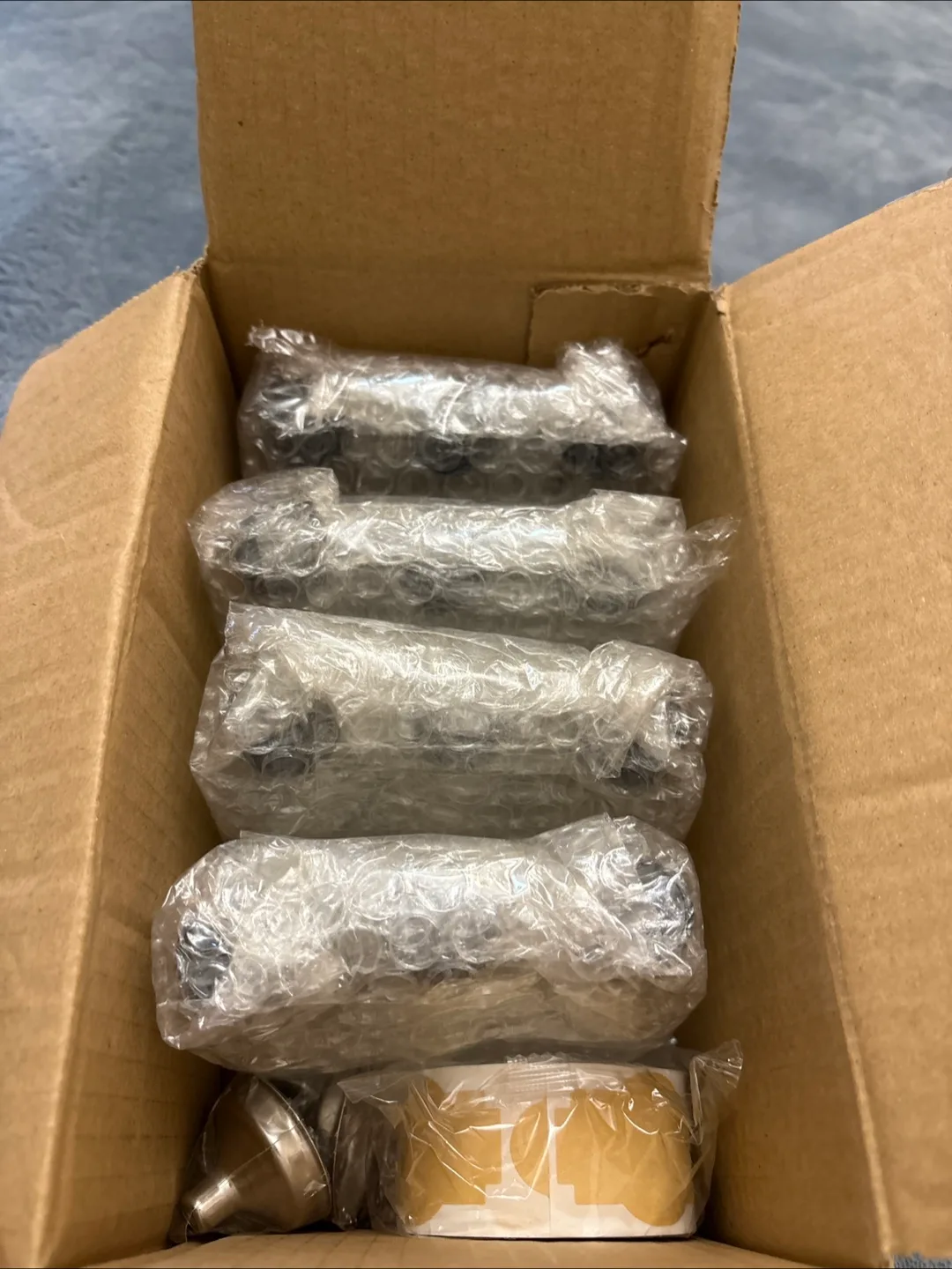 12 Pack 2 oz Clear Glass Bottles - NEW image indicator(2)