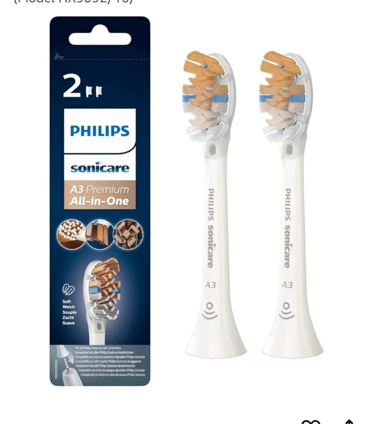 Philips Sonicare A3 Premium All-in-One Brush Heads image indicator(9)