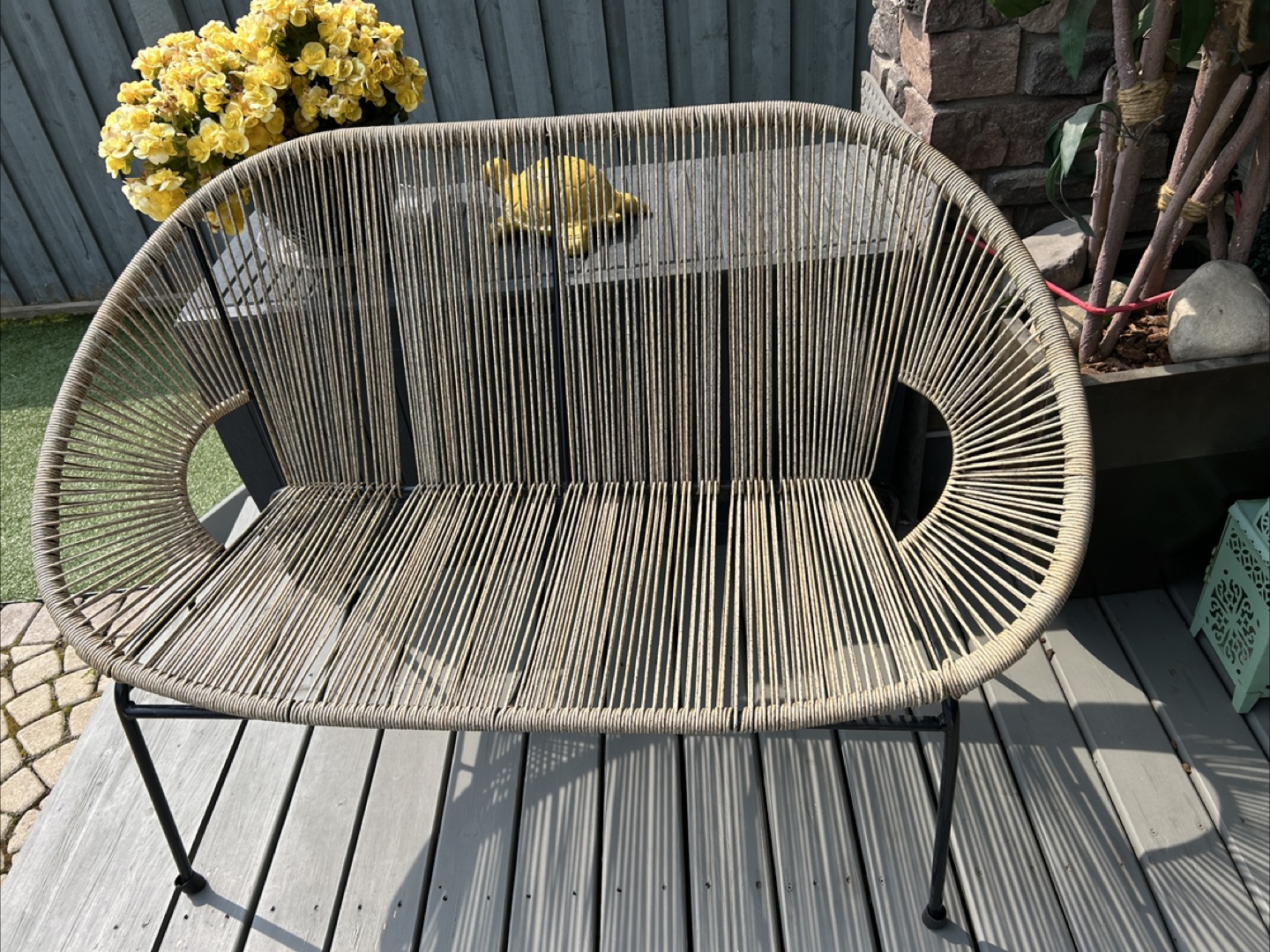 Outdoor Acapulco Bench