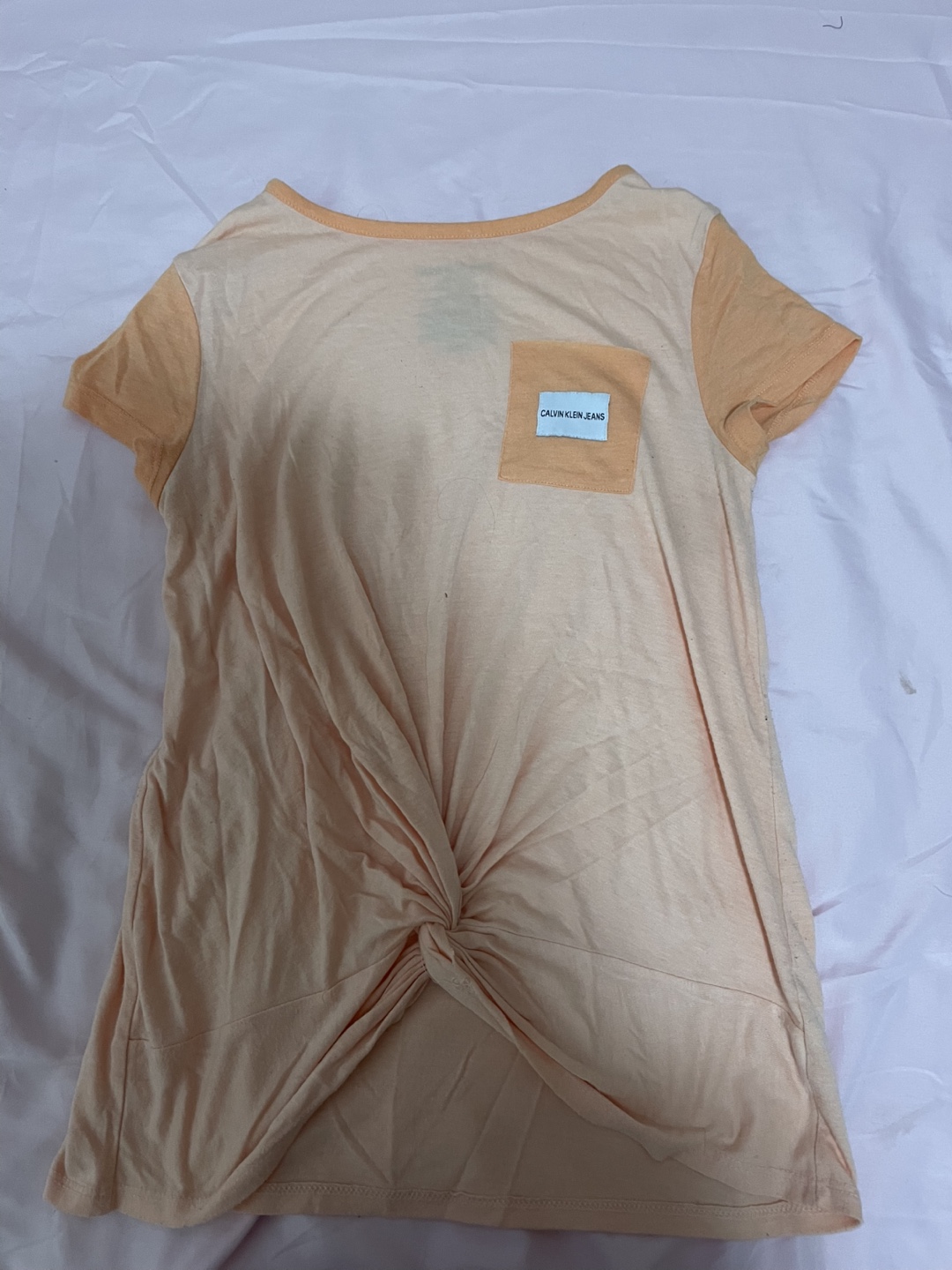Calvin Klein Jeans Peach T-Shirt - photo 2