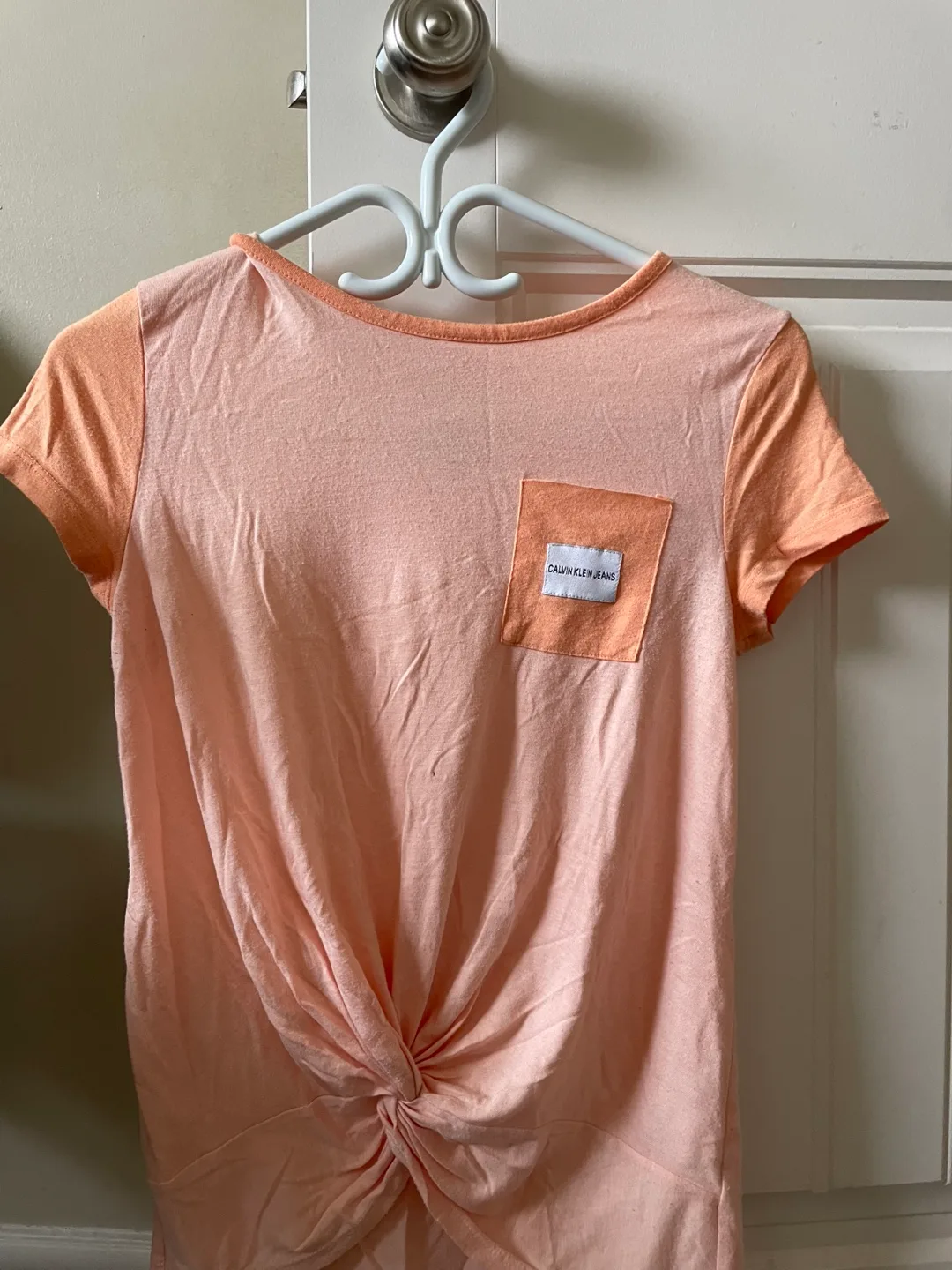 Calvin Klein Jeans Peach T-Shirt thumbnail