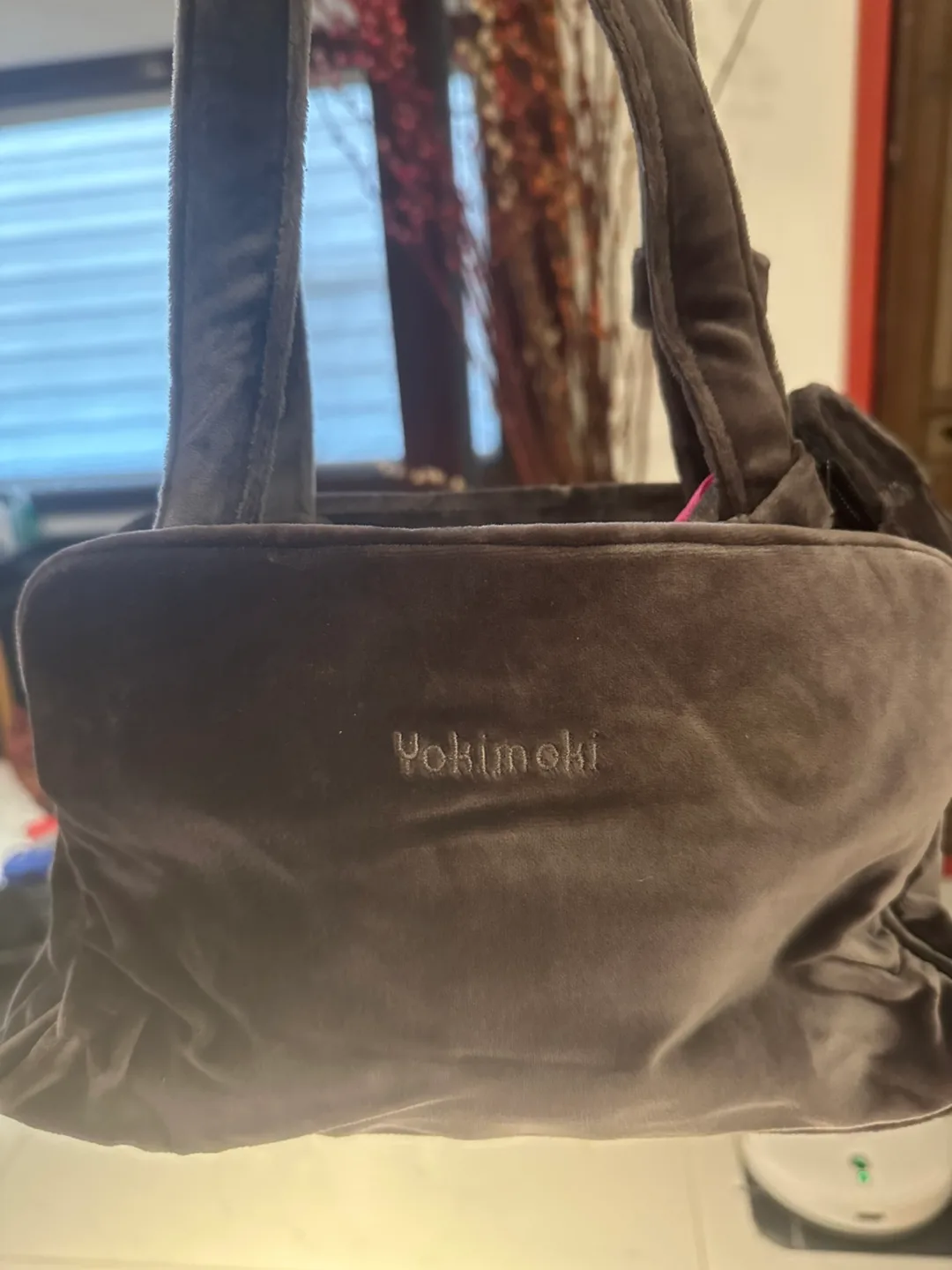 Yokimoki Japan Velvet Handbag thumbnail