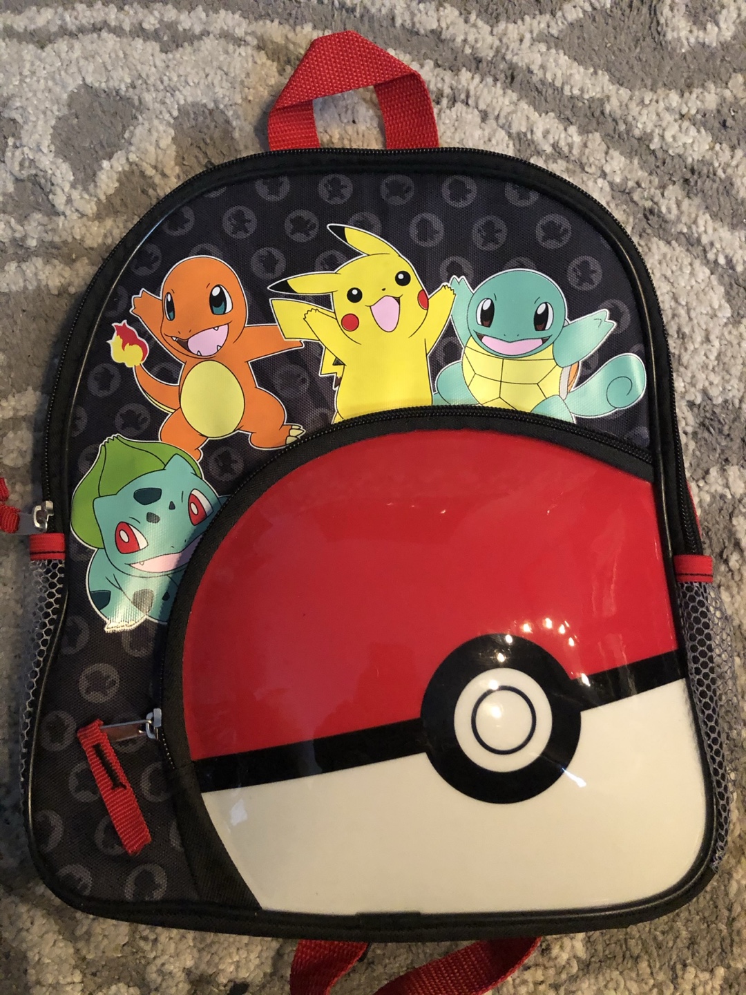Pokemon Backpack - Pikachu, Charmander, Squirtle, Bulbasaur - photo 3