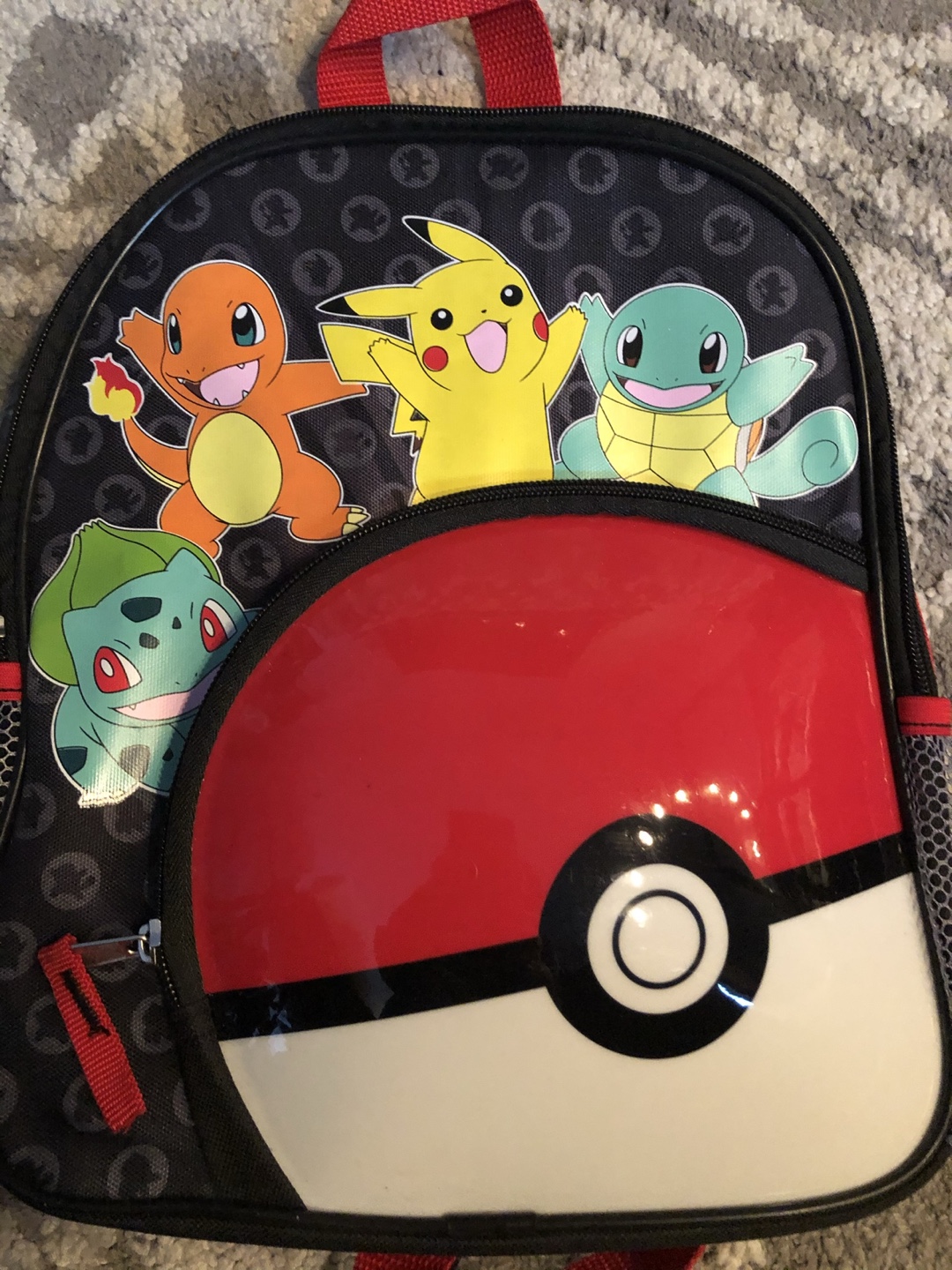 Pokemon Backpack - Pikachu, Charmander, Squirtle, Bulbasaur - photo 2