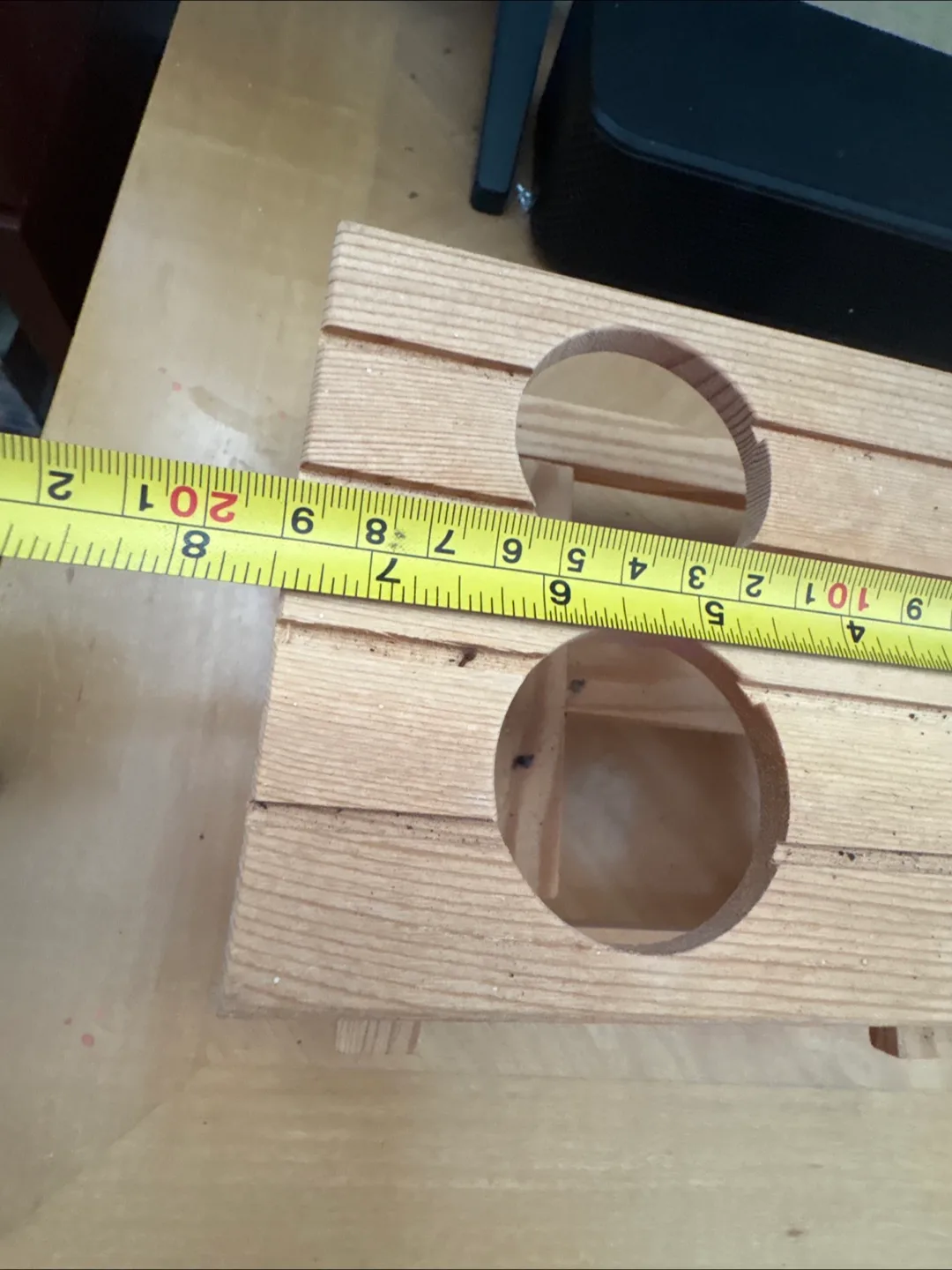 🧡Miniature Wooden Picnic Table Condiment Holder image indicator(2)