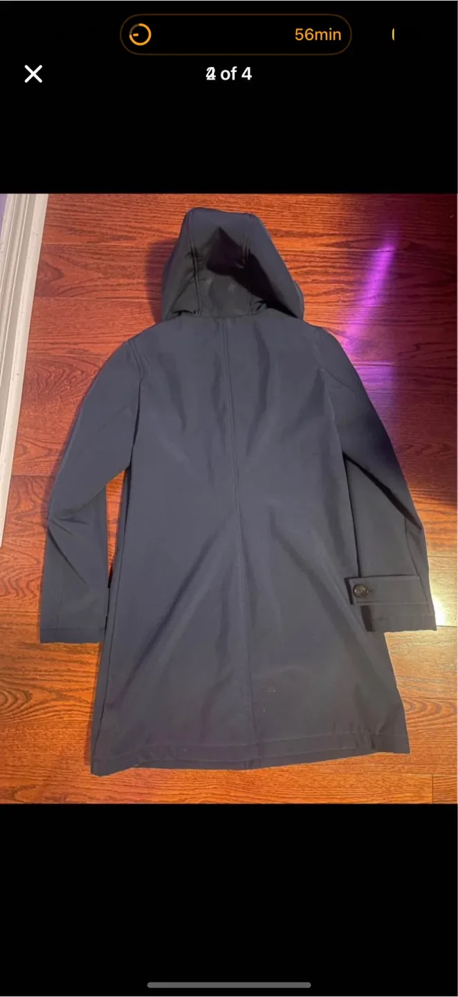 Tommy Hilfiger navy Coat image indicator(3)