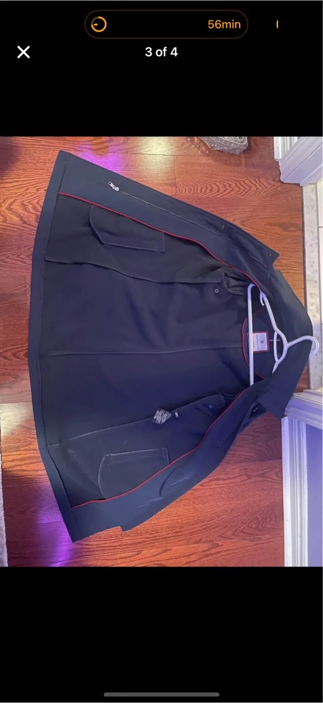 Tommy Hilfiger navy Coat image indicator(2)