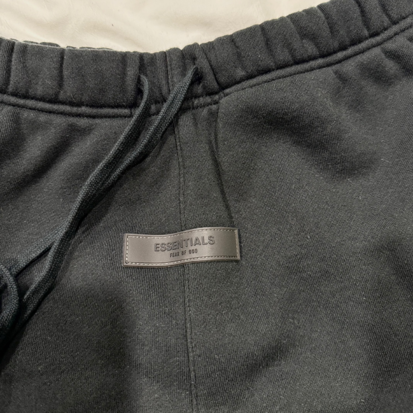FEAR OF GOD Essentials Black Shorts - photo 2