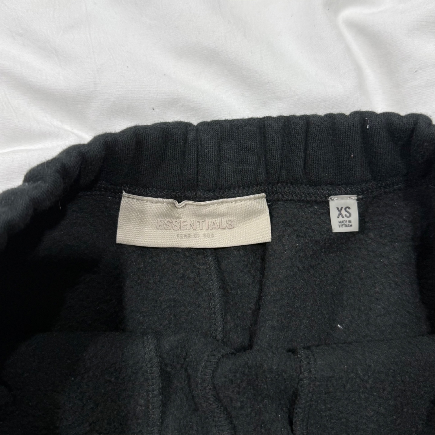 FEAR OF GOD Essentials Black Shorts - photo 4