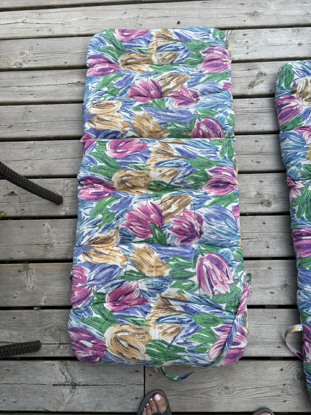 Floral Outdoor Chair Cushions - photo 2