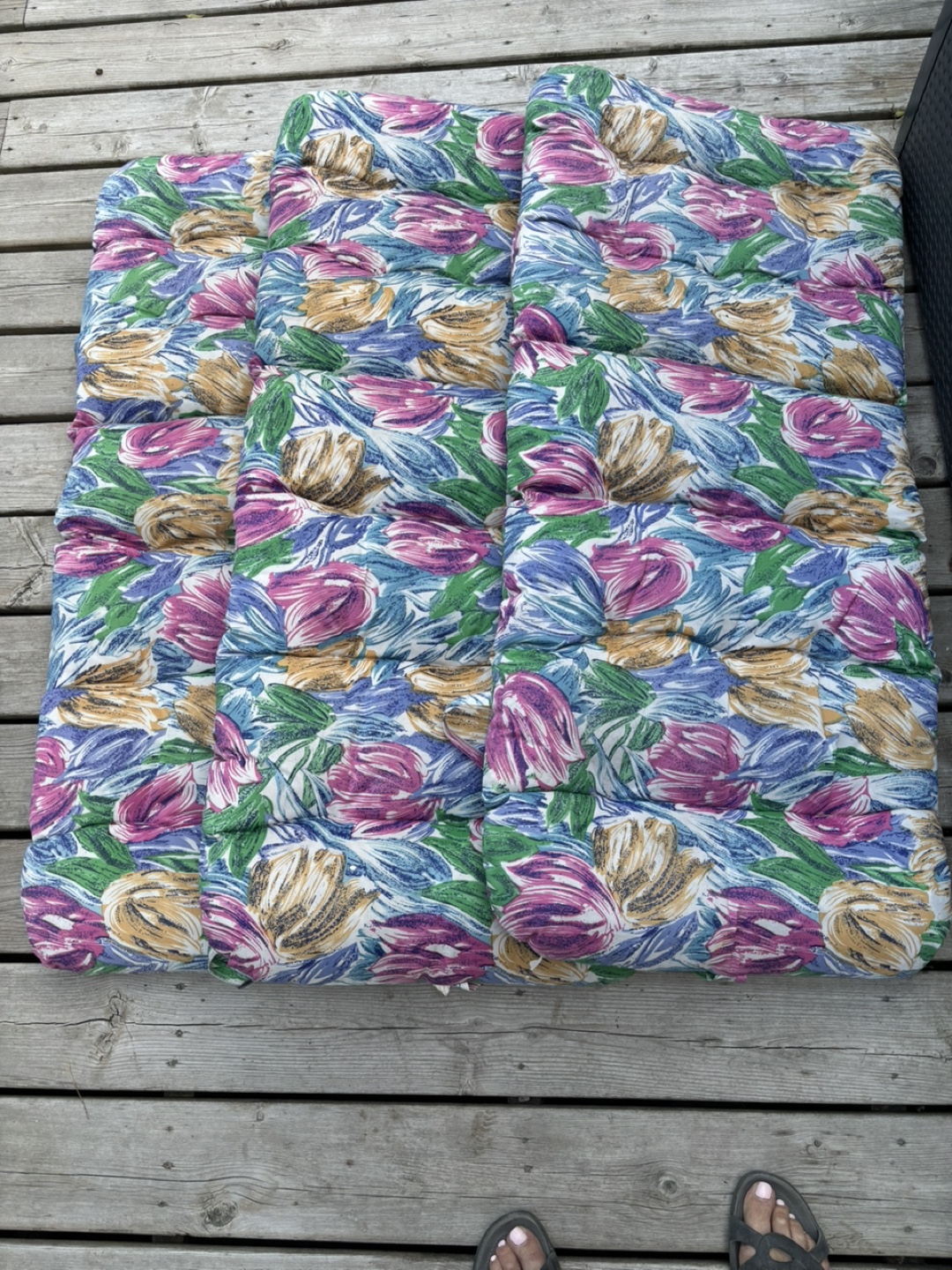 Floral Outdoor Chair Cushions - photo 3