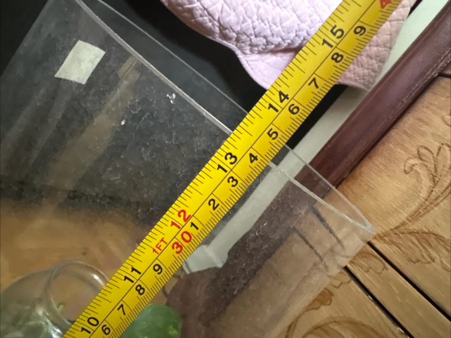 🧡Large Clear Plastic Terrarium image indicator(2)