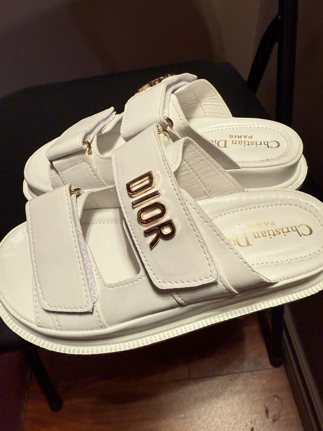 Dior White Sandal ($135)