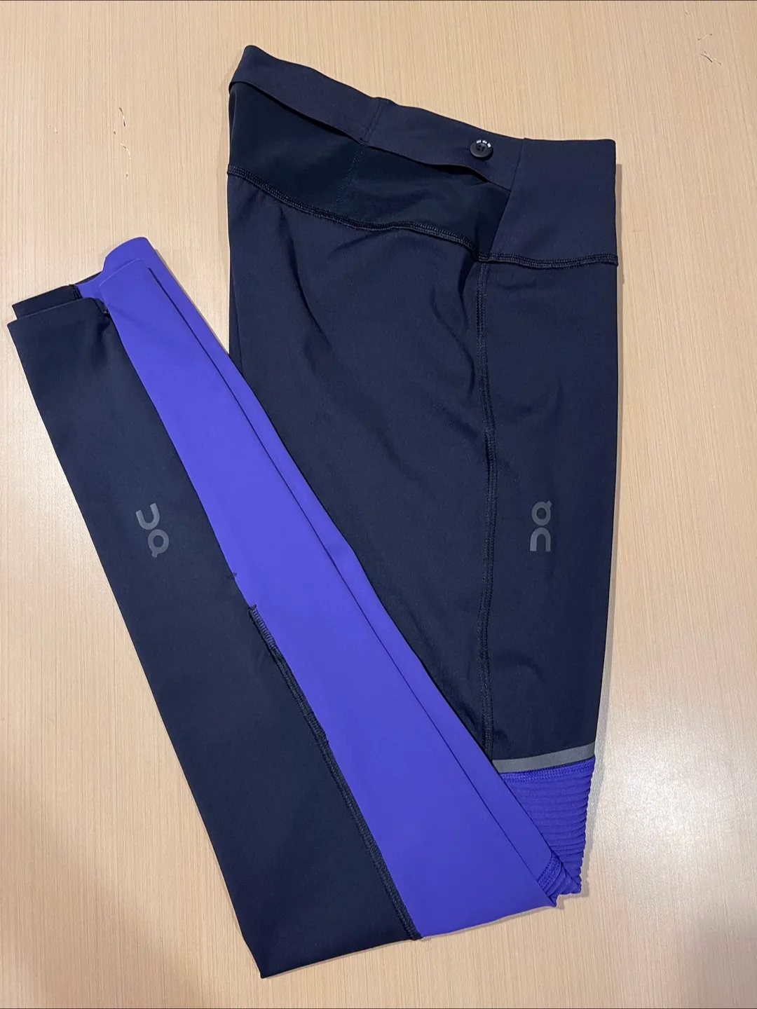 On running tights black/purple XS thumbnail