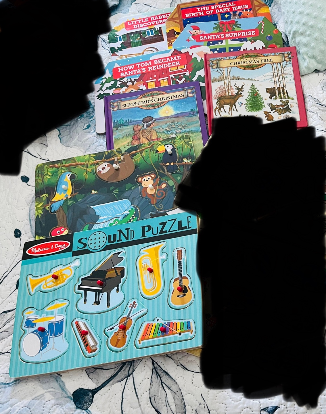 Toys and books