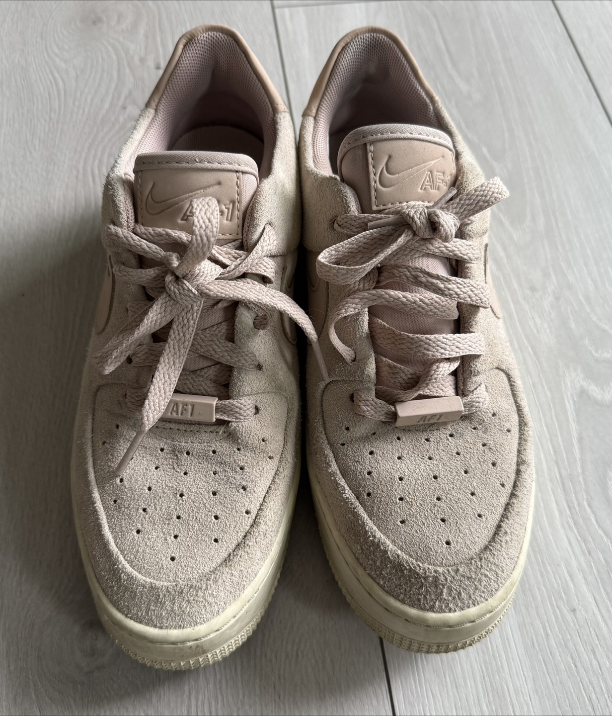 Nike Air Force 1 Suede Sneakers - Size 7 - photo 3