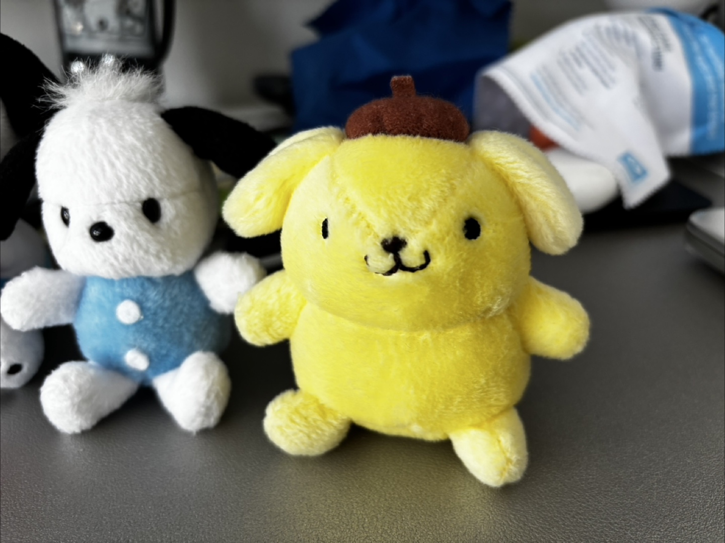 4 Rare Sanrio Pochacco & Purin Plush Toys NEW - photo 2