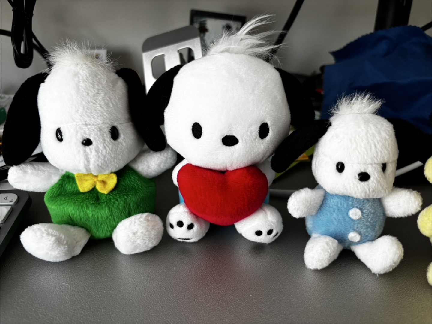 4 Rare Sanrio Pochacco & Purin Plush Toys NEW - photo 3