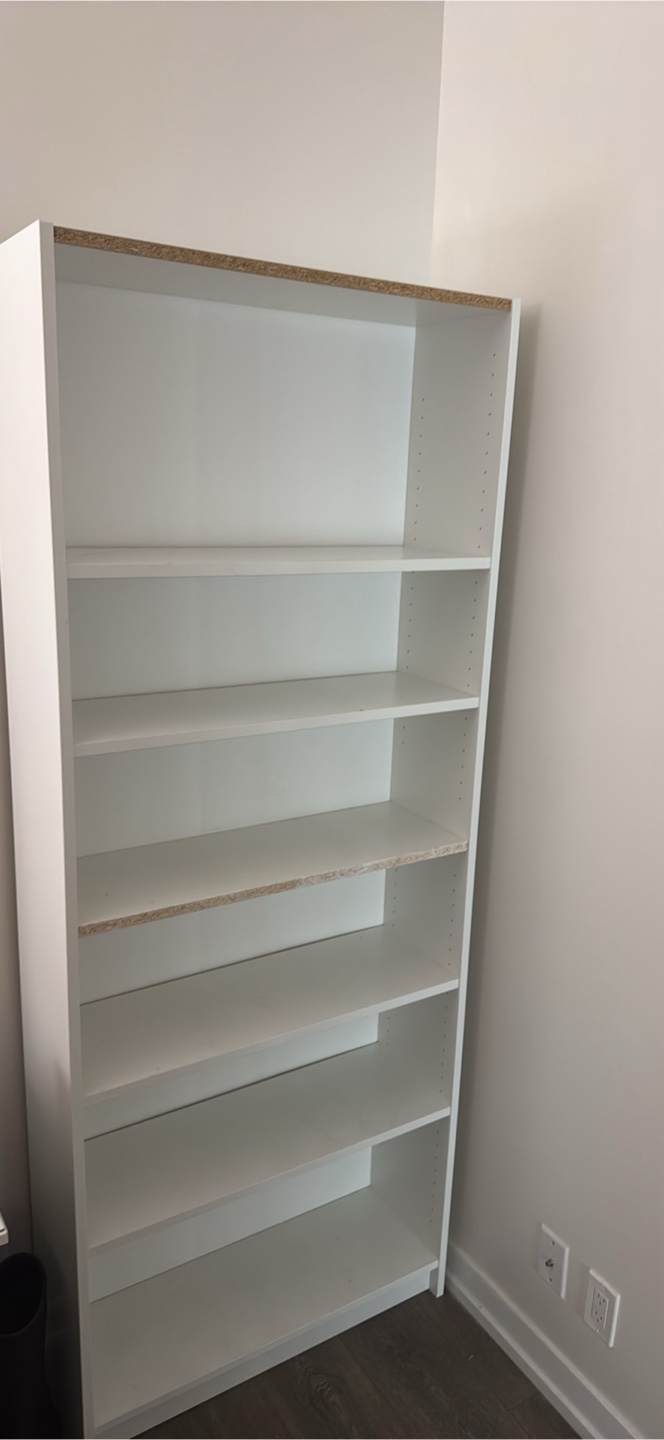 White Bookcase ikea