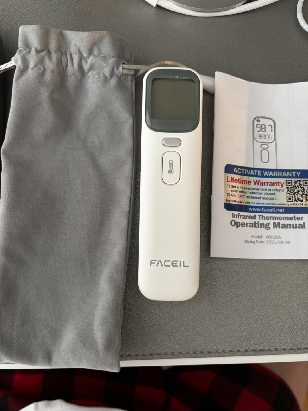 Digital Thermometer For Forehead And Ear NEW