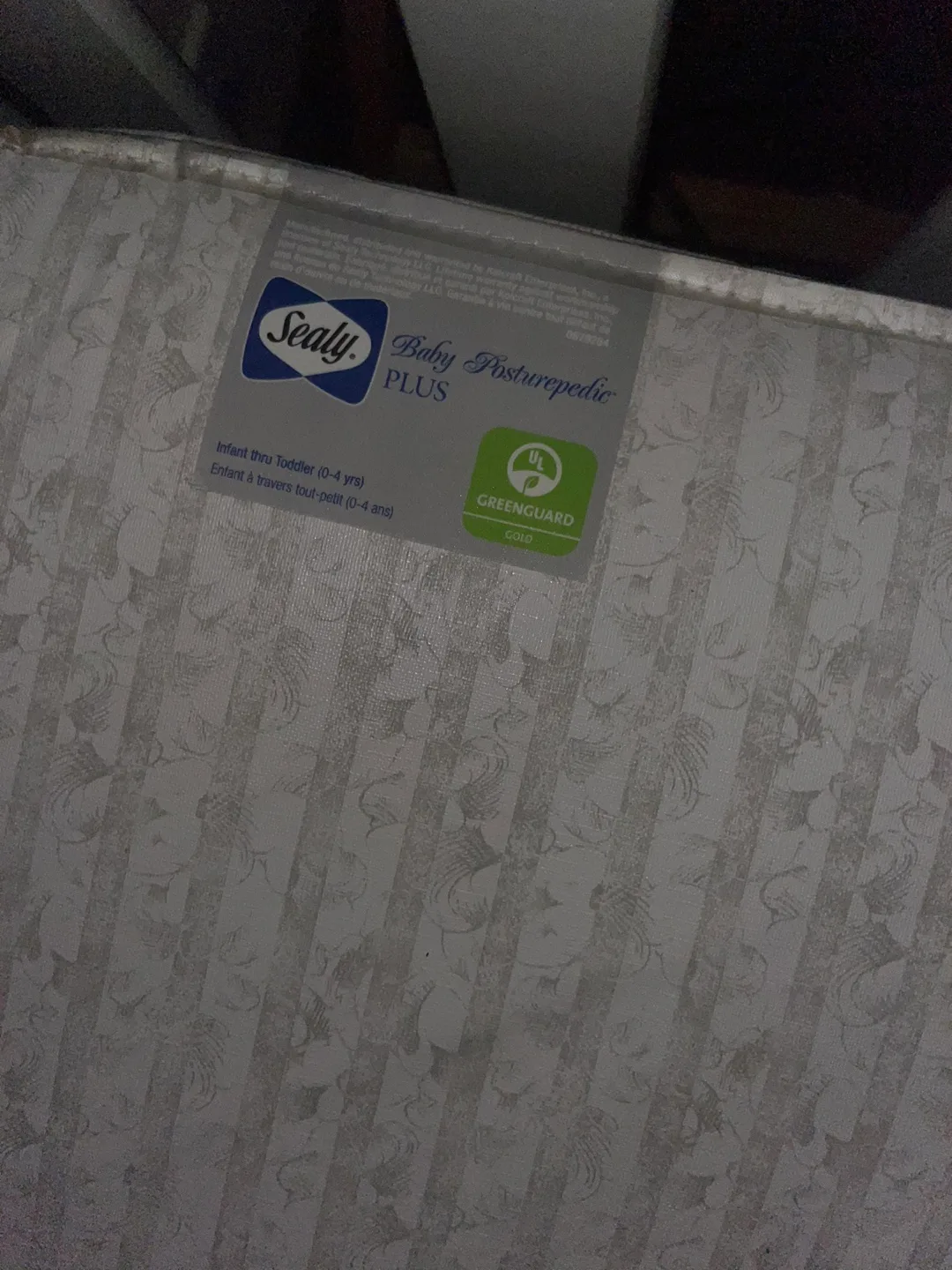 Sealy Baby Posturepedic Grow Mattress & Graco Jordan Crib thumbnail