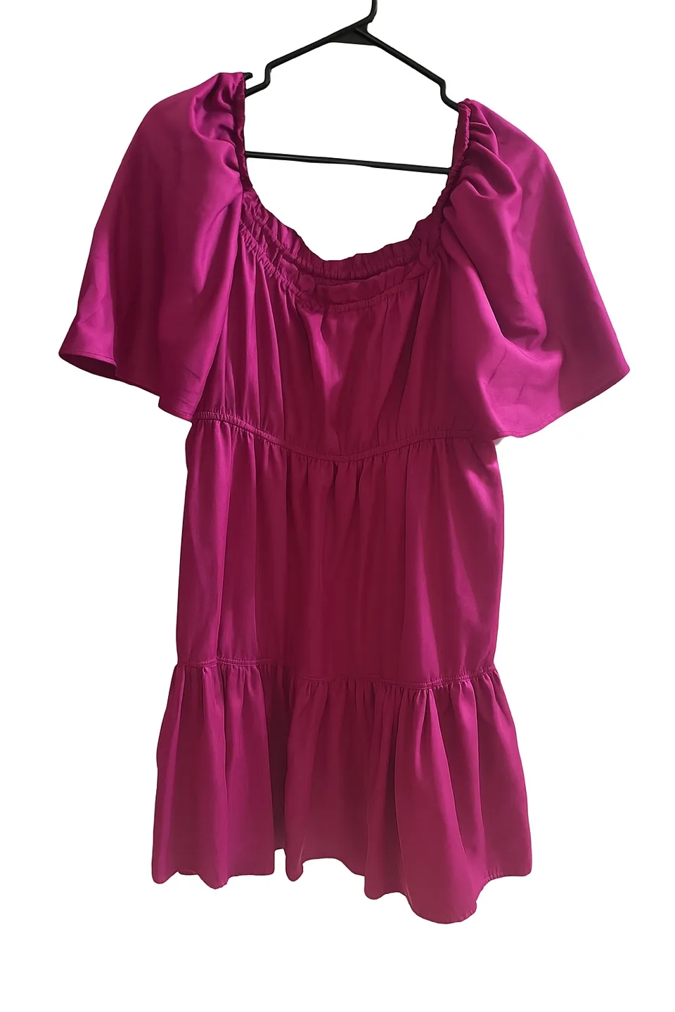 🧡 Beyond Wear Magenta Dress - Size M thumbnail