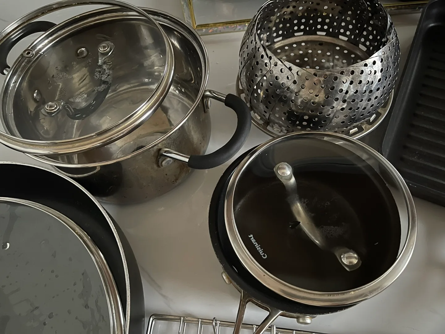 Pots, Pans, Steamer, Forks Set thumbnail