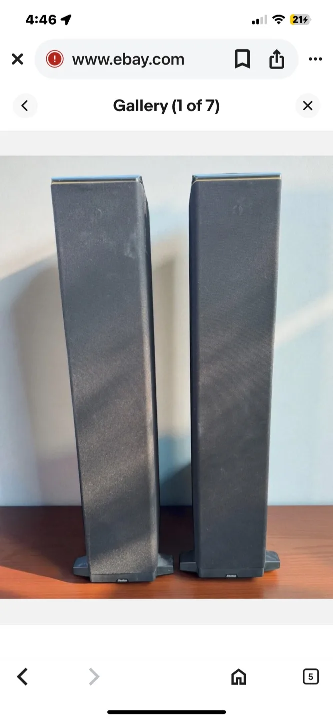 Boston Acoustics Tower Speakers - Pair