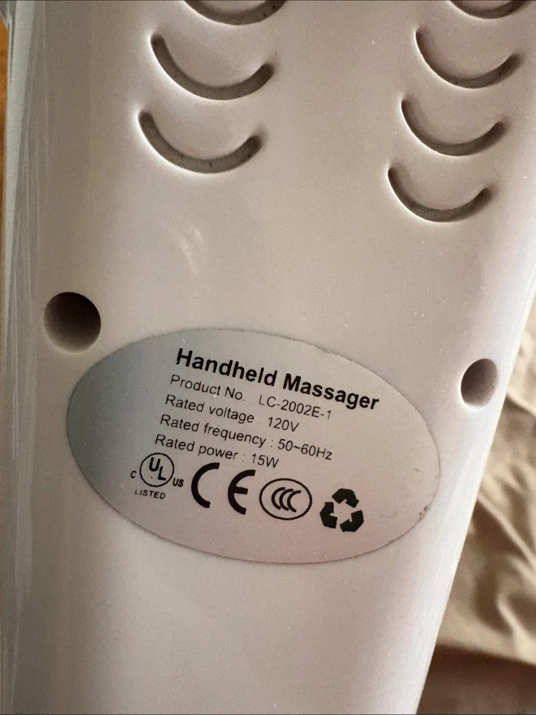 🧡Handheld Massager LC-2002E-1 image indicator(2)