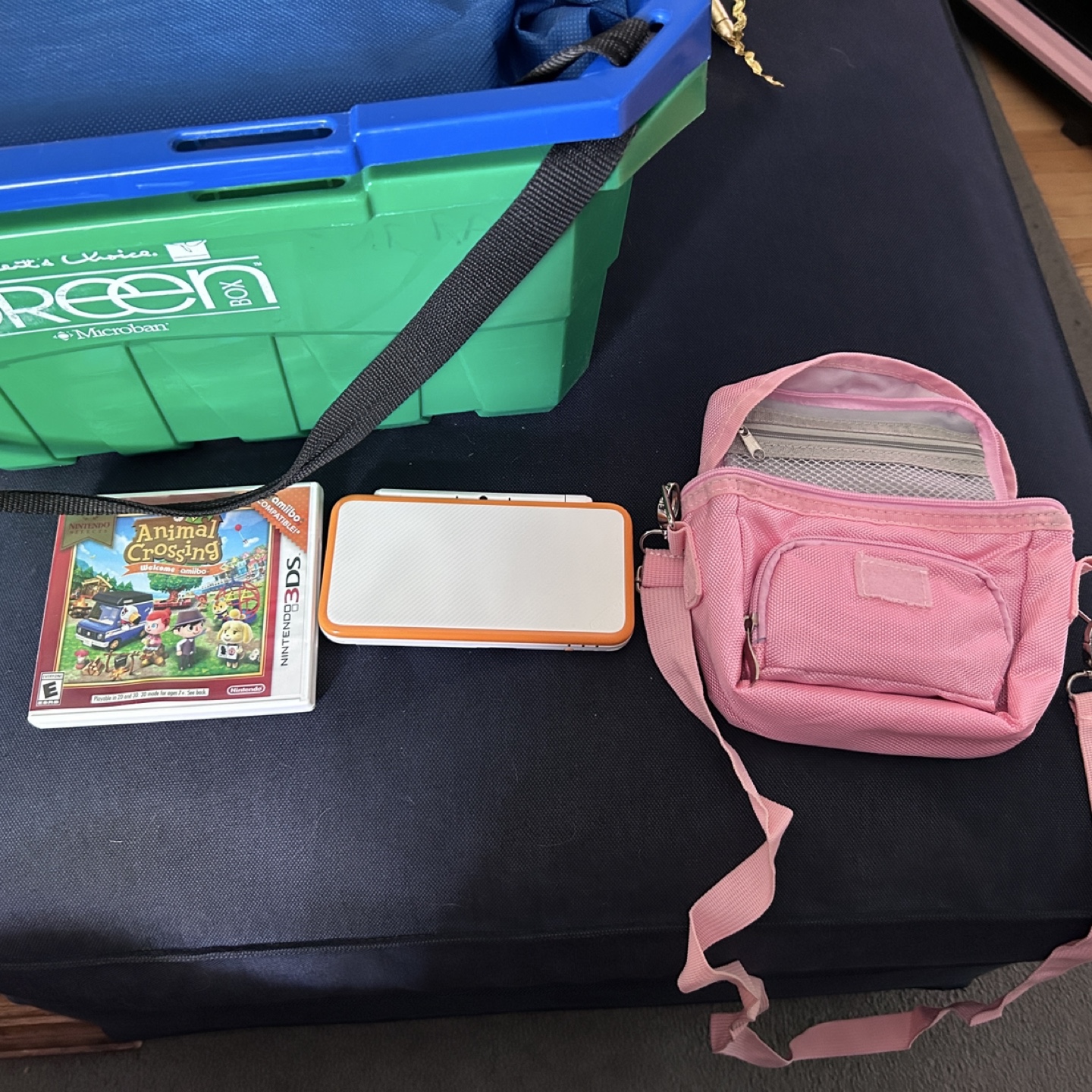 Nintendo 2DS XL White & Orange Console - photo 2