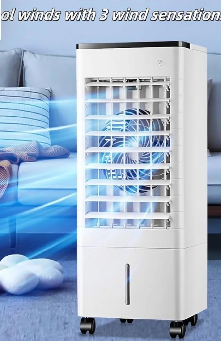 Evaporative Air Cooler with Double Water Tank thumbnail