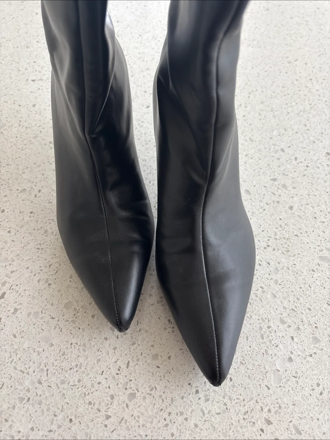 ZaraBlack Ankle Boots, Size 7 image indicator(4)