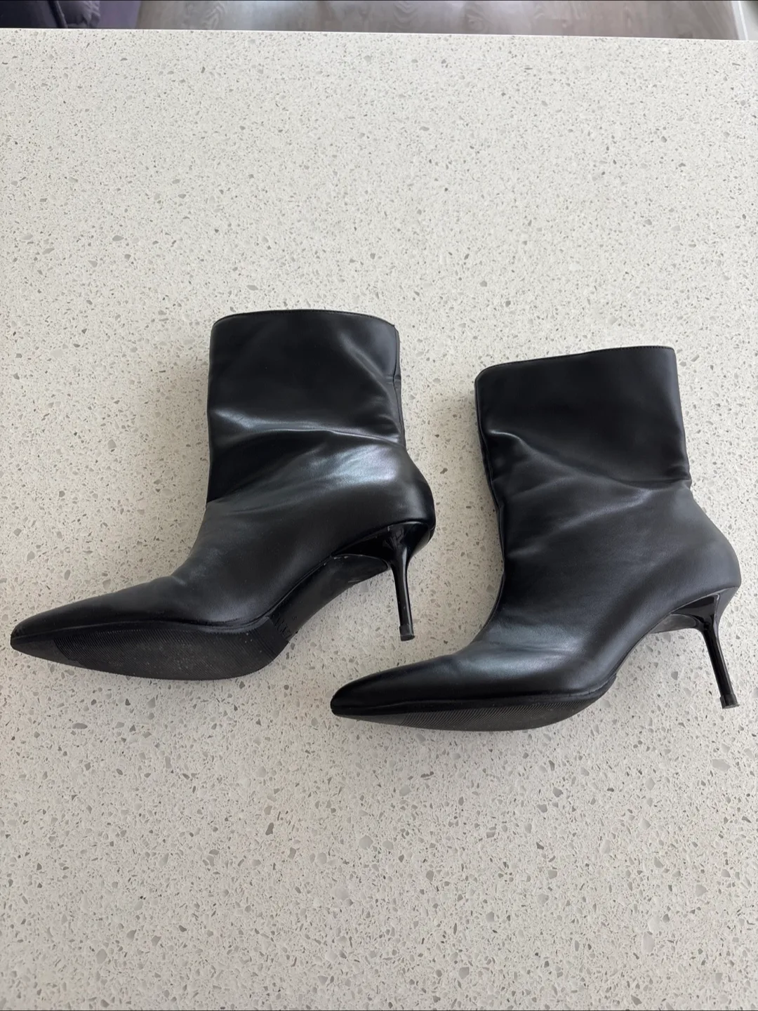 ZaraBlack Ankle Boots, Size 7 image indicator(2)