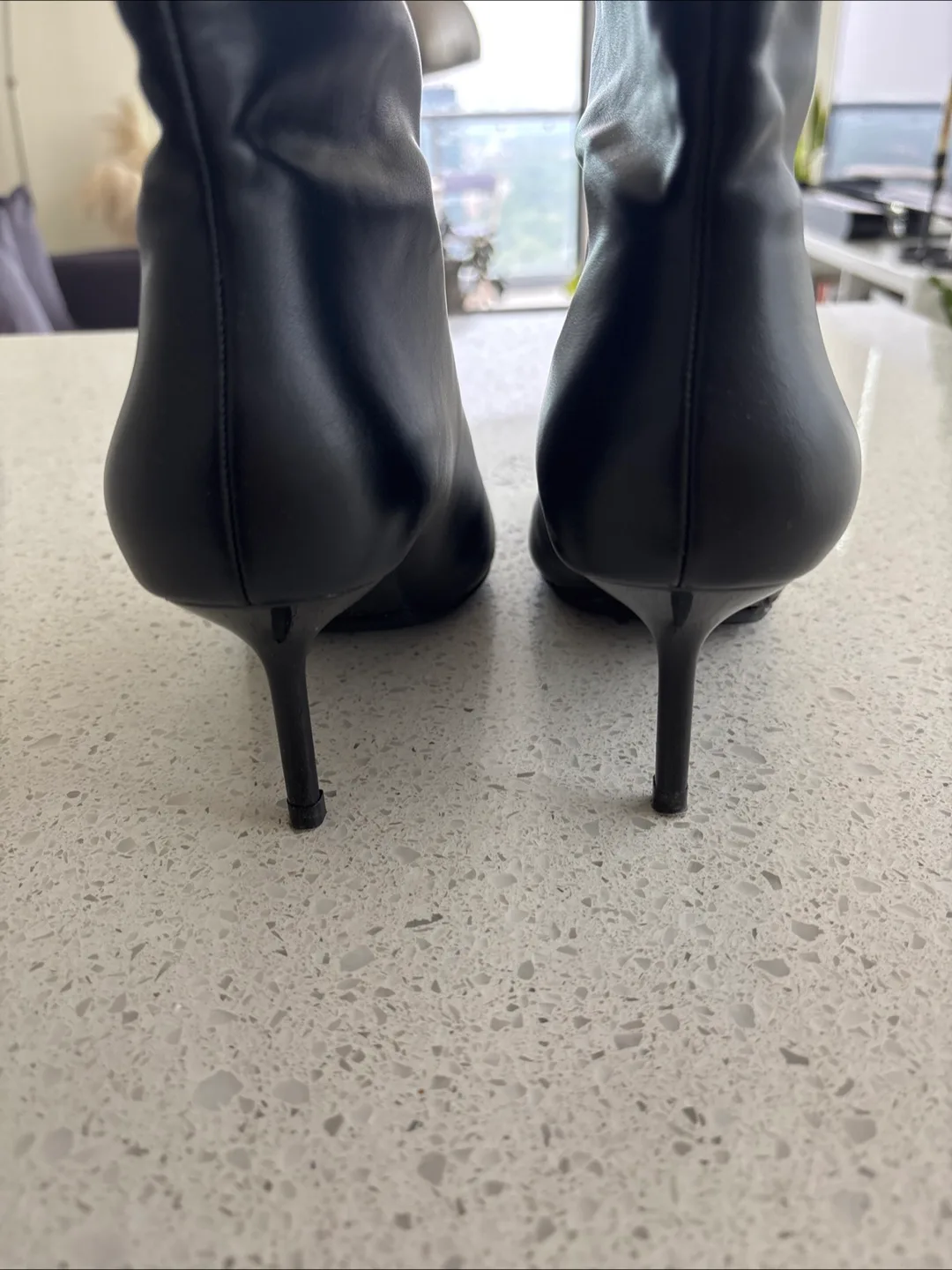 ZaraBlack Ankle Boots, Size 7 image indicator(5)