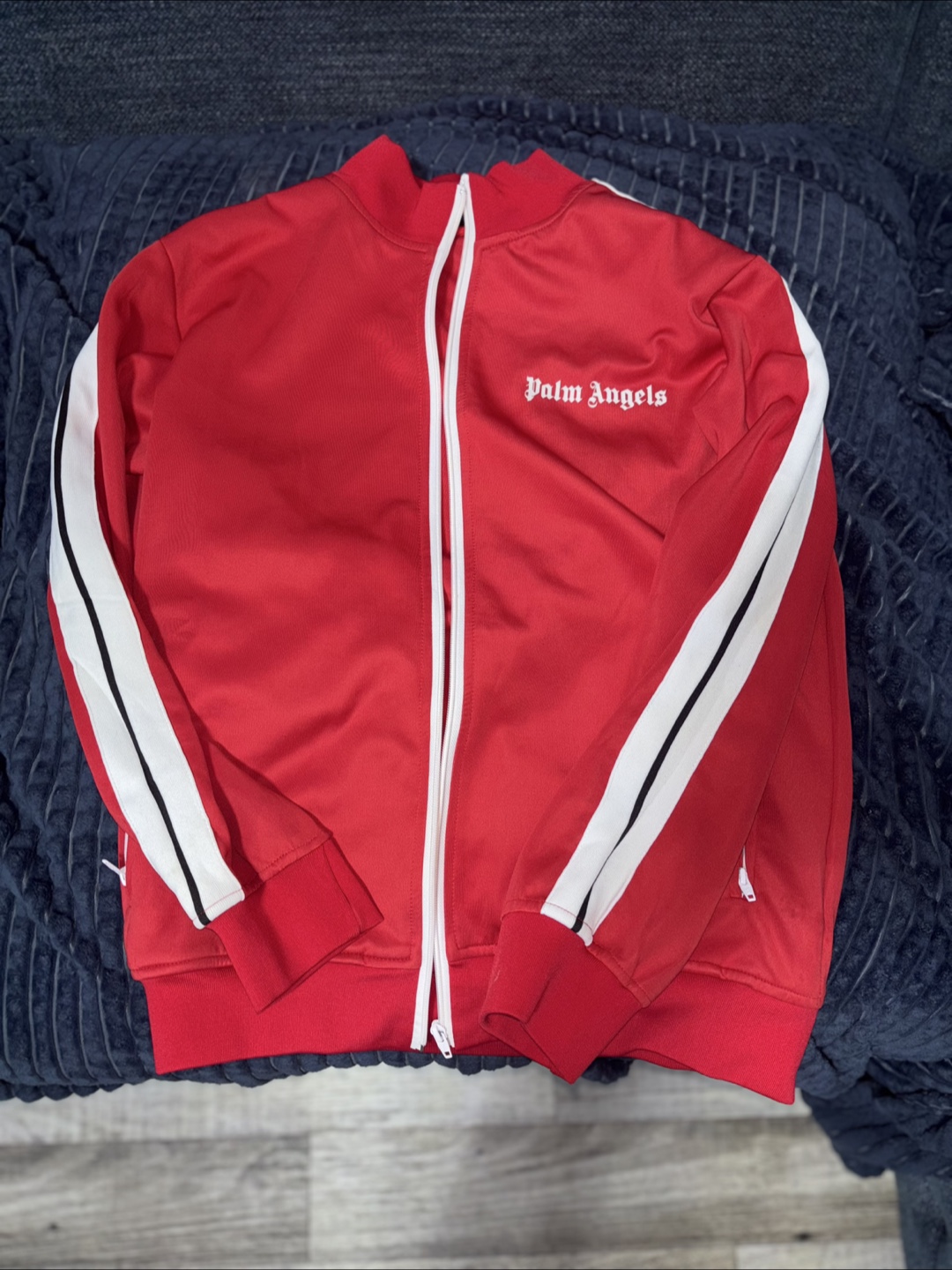 Palm Angels Red Track Jacket