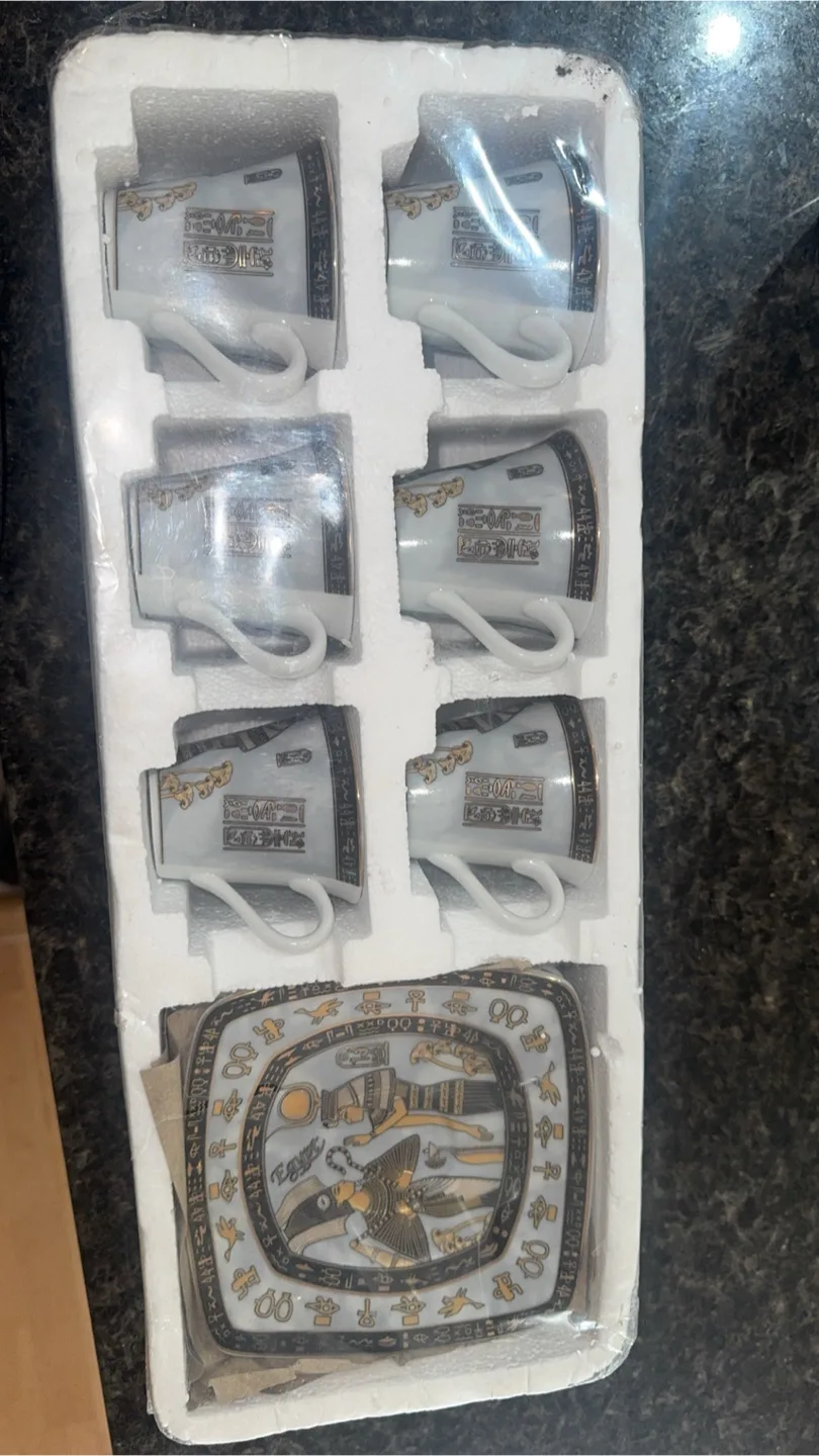 Egyptian Coffee Cup Set 12 pieces thumbnail