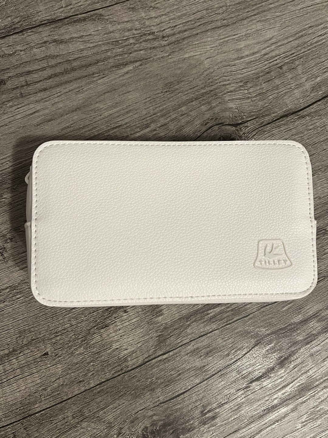 Shiseido White Cosmetic Pouch